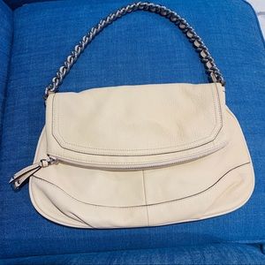 B. Makowsky Blush Leather Handbag